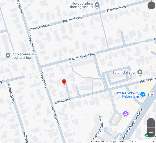 Map of Hvidovre