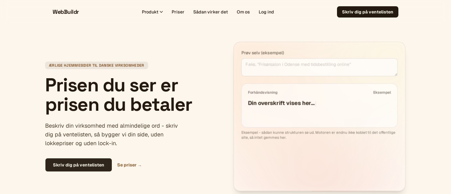 Screenshot of WebBuildr
